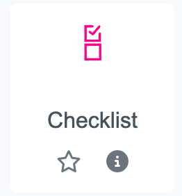 Moodle checklist tool icon